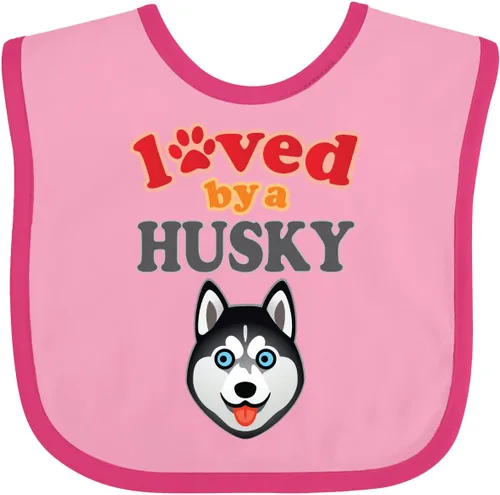 Miniatura 6 de inktastic Husky Dog Lover Baby Bib