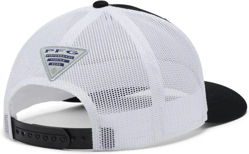 Miniatura 883 de Columbia - Gorra de malla con bandera con árboles unisex para adultos, corona alta