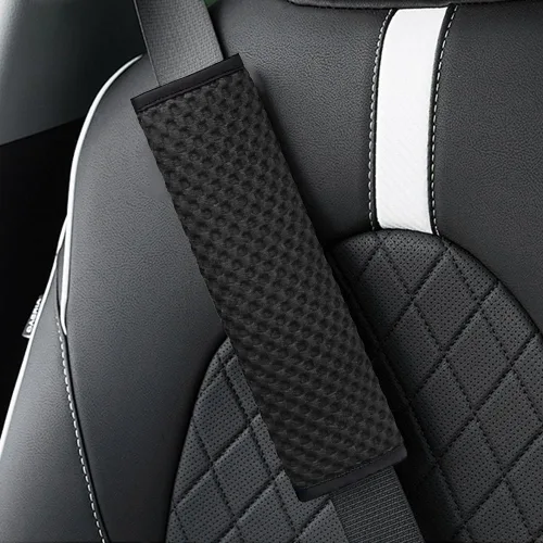 Miniatura 6 de 2 fundas para cinturón de seguridad de automóvil, almohadillas suaves para cinturón de seguridad, fundas para el cuello, protector de correa