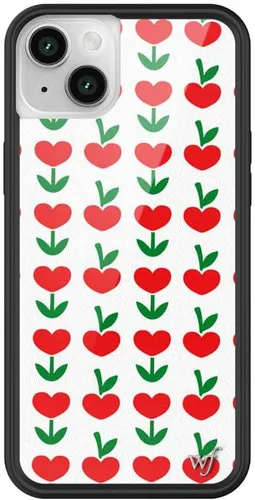 Miniatura 13 de Fundas Wildflower - Compatibles con Apple iPhone 14 Plus Parachoques protector negro, certificado de prueba de caída de 4 pies, propiedad