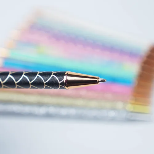 Miniatura 4 de U-RIGHT 12 bolígrafos elegantes para diario, bonitos bolígrafos para mujeres, bolígrafos retráctiles y divertidos para enfermeras, camareras