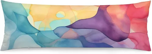 Miniatura 8 de Funda de almohada de cuerpo con mapa personalizado de la ciudad de Nueva York, 20 x 54 pulgadas, funda protectora de almohada larga con cremallera