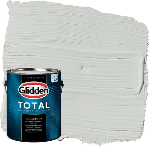 Miniatura 63 de Glidden Pintura Interior + Imprimación: Gris/Plata Antigua, Una Capa, Satinado, 1 Galón