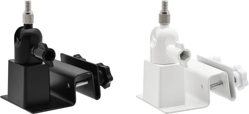 Miniatura 7 de Holicfun Soporte Universal de Panel Solar para Canalón para Paneles Solares Ring, Arlo, Eufy, Wyze, Reolink y Más (Negro)