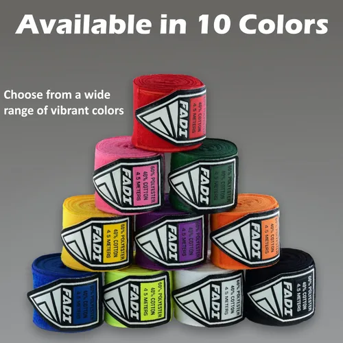 Miniatura 2 de Vendas elásticas de boxeo de 120 pulgadas y 180 pulgadas Guantes de boxeo interiores estilo mexicano de 9.8 ft y 14.8 ft para hombres y mujeres