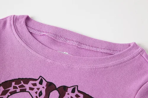 Miniatura 5 de Family Feeling jirafa - Pijama corta para niña (100% algodón)