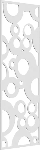 Miniatura 53 de Farwell Paneles de pared decorativos de madera con calado, 13 3/8 pulgadas de ancho x 34 3/8 pulgadas de alto x 1/4 de alto, roble rojo rojo