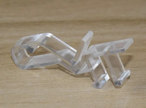 Miniatura 3 de 12 clips para persianas de 1-7/8 pulgadas, clips de cenefa de canal oculto, color transparente para persianas de madera sintética y real, soporte