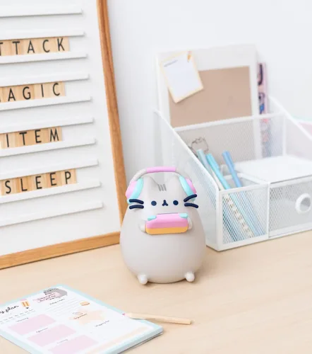 Miniatura 4 de Grupo Erik Pusheen - Lámpara gamer - Regalos Pusheen - Lámparas para niños para dormitorio - Luz nocturna para niños - Luz nocturna para bebés - Luz