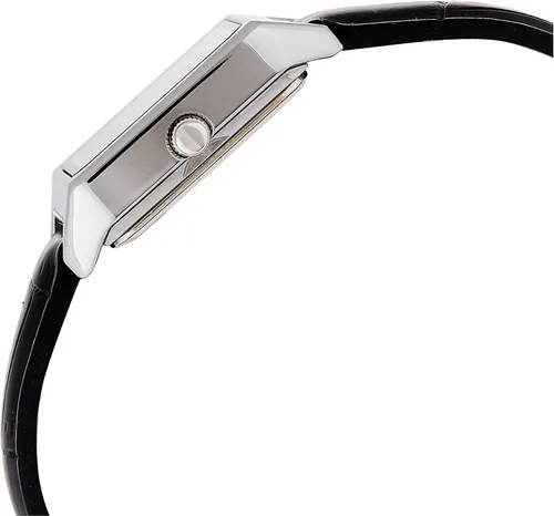 Miniatura 3 de Casio LTP-V007L-7B1 - Reloj de vestir rectangular de cuero para mujer esfera romana plateada plateado Movimiento de cuarzo