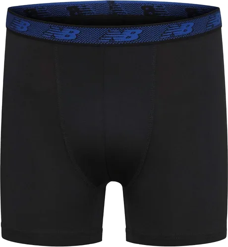 Miniatura 2 de New Balance Ropa interior de 3.5 pulgadas para niños, calzoncillos tipo bóxer Performance (paquete de 4)