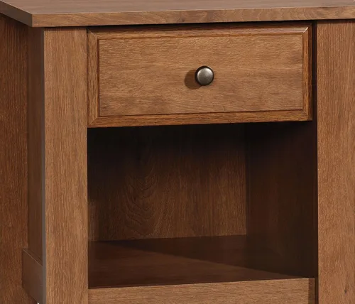 Miniatura 5 de Mesa de noche Child Craft de Shoal Creek lista para armar, Madera, Oiled Oak