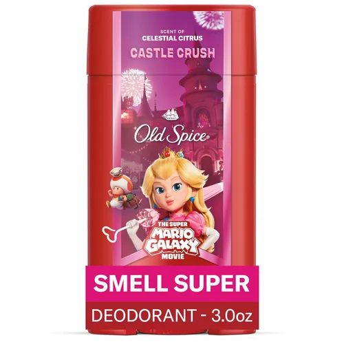 Miniatura 20 de Old Spice Desodorante sin aluminio para hombres, Old Spice x The Super Mario Galaxy Movie, frescura duradera 24/7, protección duradera contra