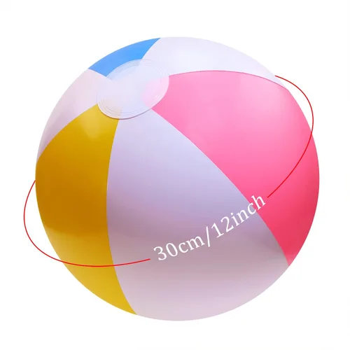Miniatura 2 de PENTA ANGEL Pelotas de playa, 2 unidades, inflables/inflables de 12 pulgadas, globo del mundo en la piscina, regalos de fiesta, juego de agua