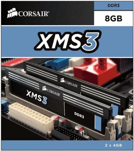 Miniatura 13 de Corsair 16 GB XMS3 (2 x 8 GB) DDR3 SDRAM 1600 MHz 240 pines 16 Kit de doble canal DDR3 1600 (PC3 12800) CMX16GX3M2A1600C11