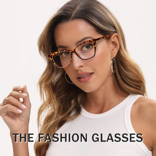 Miniatura 6 de SIGVAN Paquete de 3 lentes de lectura para mujer, de gran tamaño, con bisagra de resorte, ojos de gato, antifatiga ocular