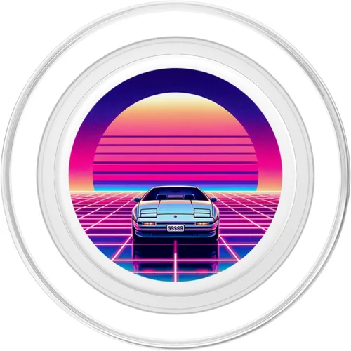 Miniatura 2 de Vaporwave Aesthetic Retro-Futurism Internet Nostalgia 80s PopSockets MagSafe PopGrip for iPhone