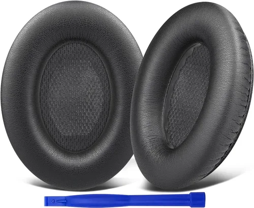 Miniatura 13 de SoloWIT Almohadillas de cuero con proteína para auriculares Bose, almohadillas de repuesto para Bose QuietComfort 15 QC15 QC25 QC2 QC35/Ae2 Ae2i