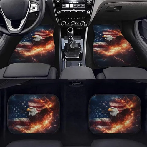 Miniatura 33 de Tapetes personalizados para piso de automóvil, alfombras personalizadas para piso de automóvil con tu nombre de imagen personalizado, texto, juego