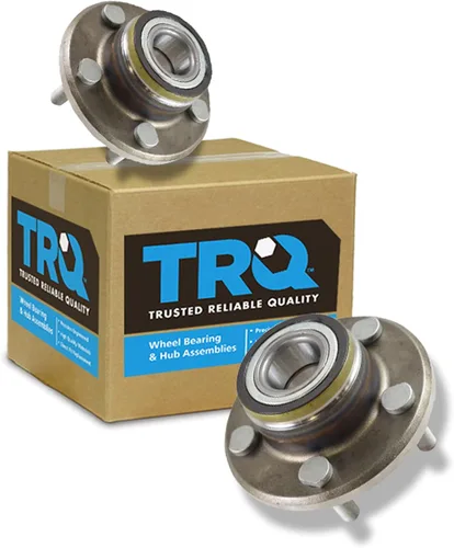 Miniatura 140 de TRQ Juego de buje y rodamiento trasero de 2 piezas compatible con Audi TT 2000-2006 TT Quattro, Volkswagen Beetle 1998-2010, Golf 1998-2005, Jetta