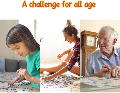 Miniatura 4 de Rompecabezas de 500 piezas para adultos, rompecabezas de The Girls Stay Golden School Supplies Challenge Puzzle intelectual educativo juguete