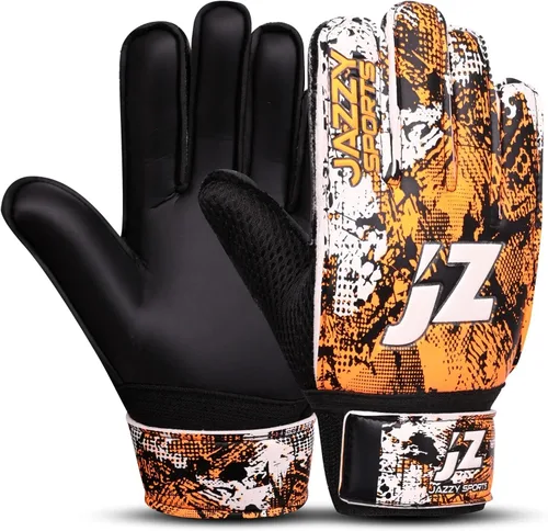 Miniatura 10 de Guantes de portero de fútbol, guantes de portero de dedo, guantes de fútbol de 0.157 in de látex de agarre fuerte, protección de la columna