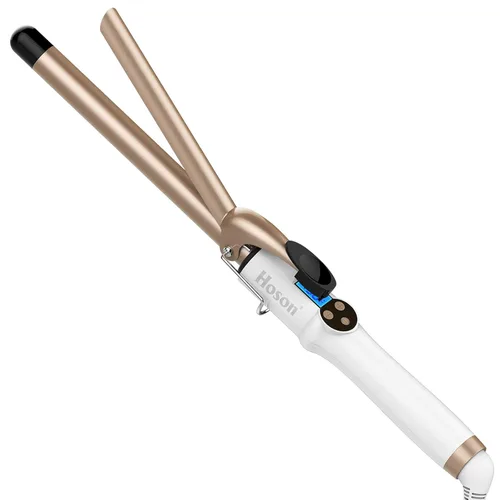 Miniatura 10 de Hoson - Rizador profesional de 1.25 pulgadas, tubo con revestimiento de cerámica turmalina profesional, pantalla LCD con 9 ajustes de calor