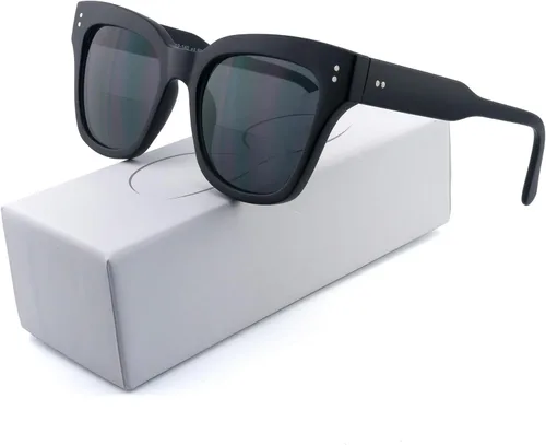Miniatura 2 de Lentes de sol bifocales para mujeres y hombres, a la moda, cuadrados, para lectura de sol, lentes de lectura UV400 al aire libre superior 0 fuerza