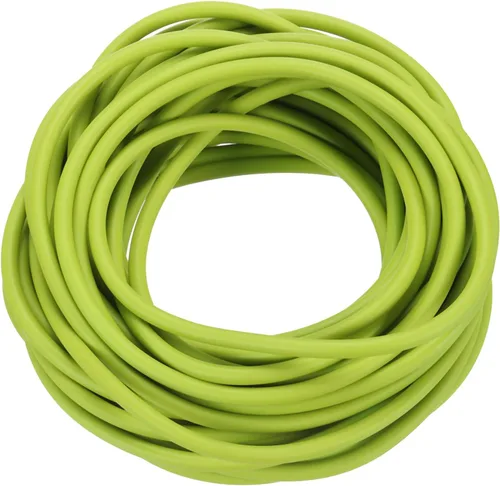 Miniatura 40 de PATIKIL 26 pies (8M) de tubo de goma de látex verde, 1/8 "(3mm) ID x 1/4" (6mm) OD, 1 x tubo de goma
