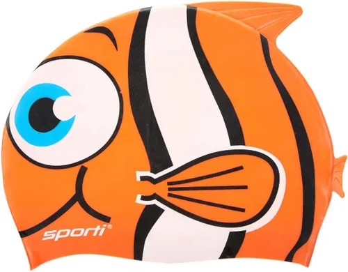 Miniatura 8 de Sporti Gorro de natación de silicona para niños, gorro de natación unisex para jóvenes, gorras de baño de protección para tus hijos, de 2 a 10 años