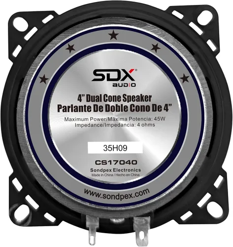 Miniatura 9 de Sondpex CS17040: Altavoz de doble cono de 4