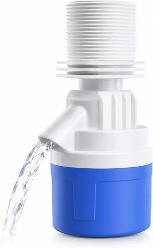 Miniatura 11 de Válvula de flotador de agua automática roscada NPT de 1 pulgada, válvula de control automático de nivel de agua de PVC resistente para canal de agua
