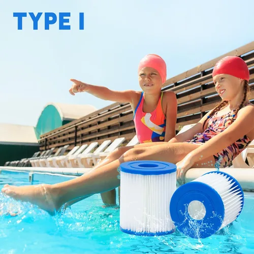 Miniatura 6 de Filtro de piscina tipo I, cartuchos de filtro para tamaño 1, cartucho de filtro de tamaño I para piscinas, cartucho de filtro de bomba de 330 6