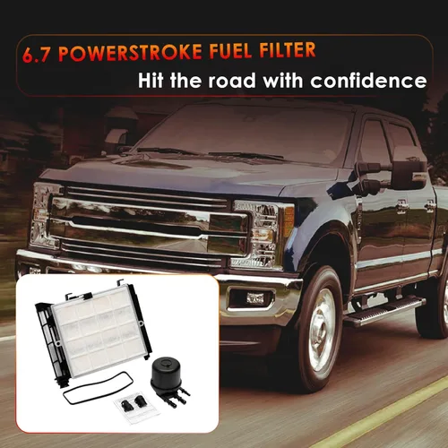 Miniatura 7 de Elemento de filtro de combustible Powerstroke 6.7, compatible con Ford F-250, F-350, F-450, F-550 Super Duty V8 de 2017-2023, reemplaza # FD-4624