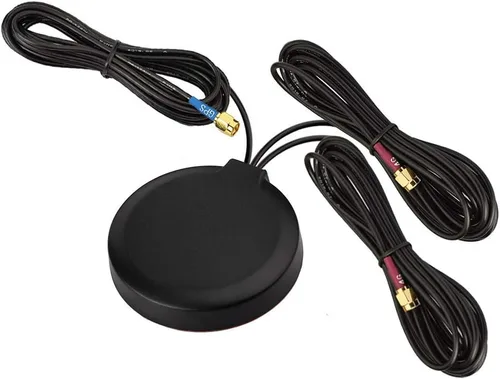Miniatura 2 de Bingfu Antena magnética adhesiva celular 4G LTE MIMO para 4G LTE GPS Cradlepoint IBR900 IBR1700 Sierra Wireless Airlink MG90 MP70 GX450 RV50 RV50X