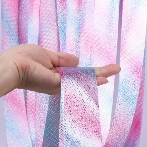 Miniatura 5 de 14 piezas de cintas brillantes de danza para niños y niñas, princesa, sirena, ballet, bailarina, gimnasia, artículos para fiestas de cumpleaños