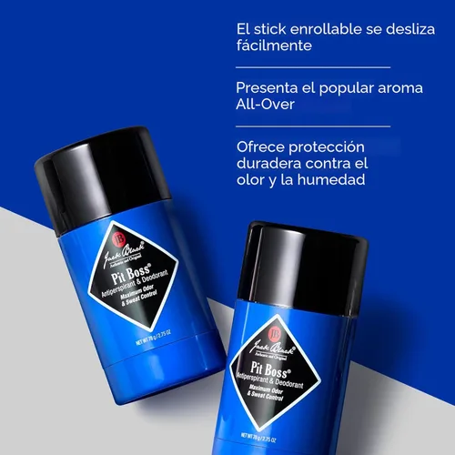 Miniatura 6 de Desodorante y antitranspirante Jack Black Pit Boss para hombres - 2.75 onzas - Desodorante para hombres con piel sensible