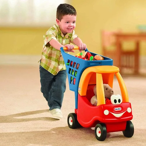 Miniatura 2 de Little Tikes – Carrito de compras acogedor, rojo/amarillo