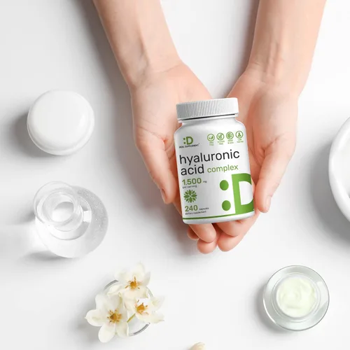 Miniatura 6 de DEAL SUPPLEMENT Complejo de ácido hialurónico 1,500 mg - 240 cápsulas, con MSM y vitamina C