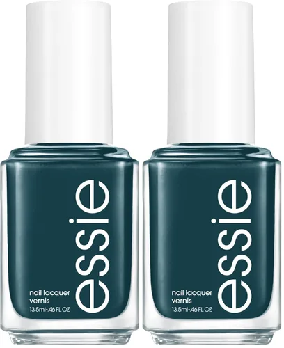 Miniatura 19 de essie Esmalte de uñas de calidad de salón, vegano sin 8, azul aciano, Bikini So Teeny, 0.46 onzas líquidas (paquete de 2)