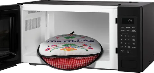 Miniatura 6 de Dos caras. Calentador de tortillas, tamaño de 11 pulgadas aislado y apto para microondas, bolsa de tela que los mantiene calientes hasta una hora.