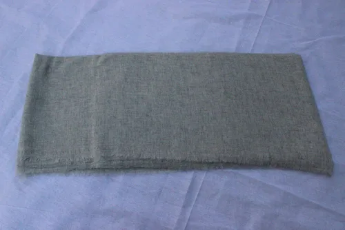Miniatura 4 de Manta de lujo 100% pashmina, manta de meditación de cachemira natural (40 x 90 pulgadas), hecha a mano en Nepal por Pure Himalayan Pashmina, Natural