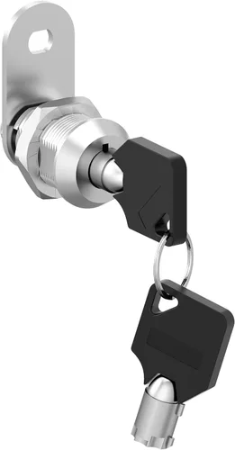 Miniatura 8 de 1 paquete de cerraduras de gabinete de cerradura de caja de herramientas con llaves, gancho CAM de 5/8 pulgadas con llave similar, cerraduras
