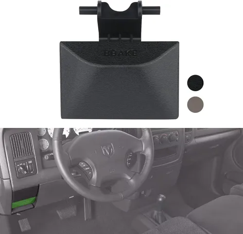 Miniatura 8 de TQPONLY 74934 Manija para Liberar Freno de Estacionamiento (Gris Niebla) Compatible con Dodge Ram 1500 2500 3500 de 1998 a 2002 Reemplaza RU38RC8AA