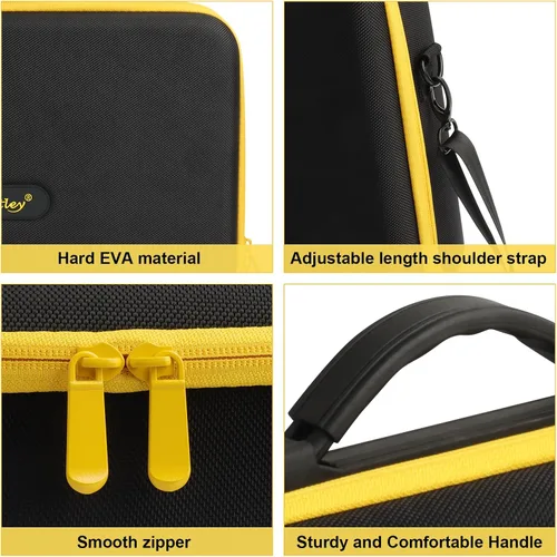 Miniatura 4 de Estuche extra grande para almacenamiento de baterías compatible con Dewalt 20V 60V 12V 18V Max y cargador, caja de transporte