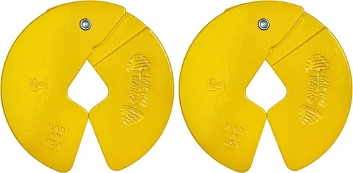 Miniatura 8 de Micro Gainz - Placa fraccional para mancuernas de 1.25LB, ideal para micro cargas, (Elige color) 2 piezas de placas de peso fraccional, diseñadas