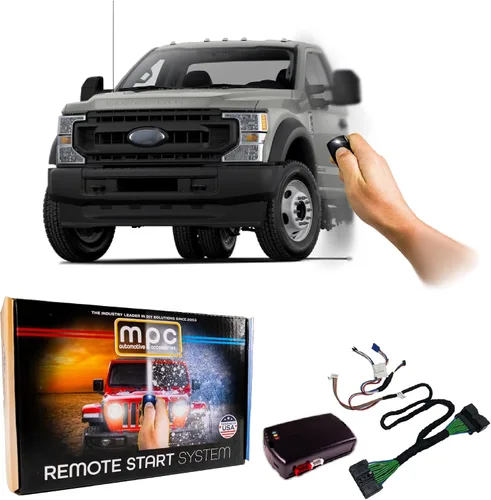 Miniatura 7 de MPC Kit de arranque remoto activado por teléfono inteligente Plug-n-Play compatible con Ford F-550 Super Duty 2017-2018 Solo diésel Arnés en T
