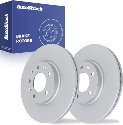 AutoShack 11.77" (299 mm) Rotores de Freno Ventilados Delanteros Reemplazos Revestidos para 2006-2012 Ford Fusion 2006-2013 Mazda 6 2007-2012