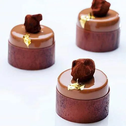 Miniatura 3 de Moldes de silicona cilíndricos altos para hornear pasteles de mousse, moldes de silicona 3D para hornear pasteles, brownie, molde de postre francés