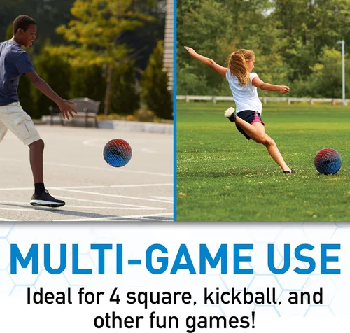 Miniatura 5 de Franklin Sports Pelotas de Patio de Juegos para Niños - Pelotas de Goma para Patear + Pelotas de Patio de Juegos para Niños - Ideales